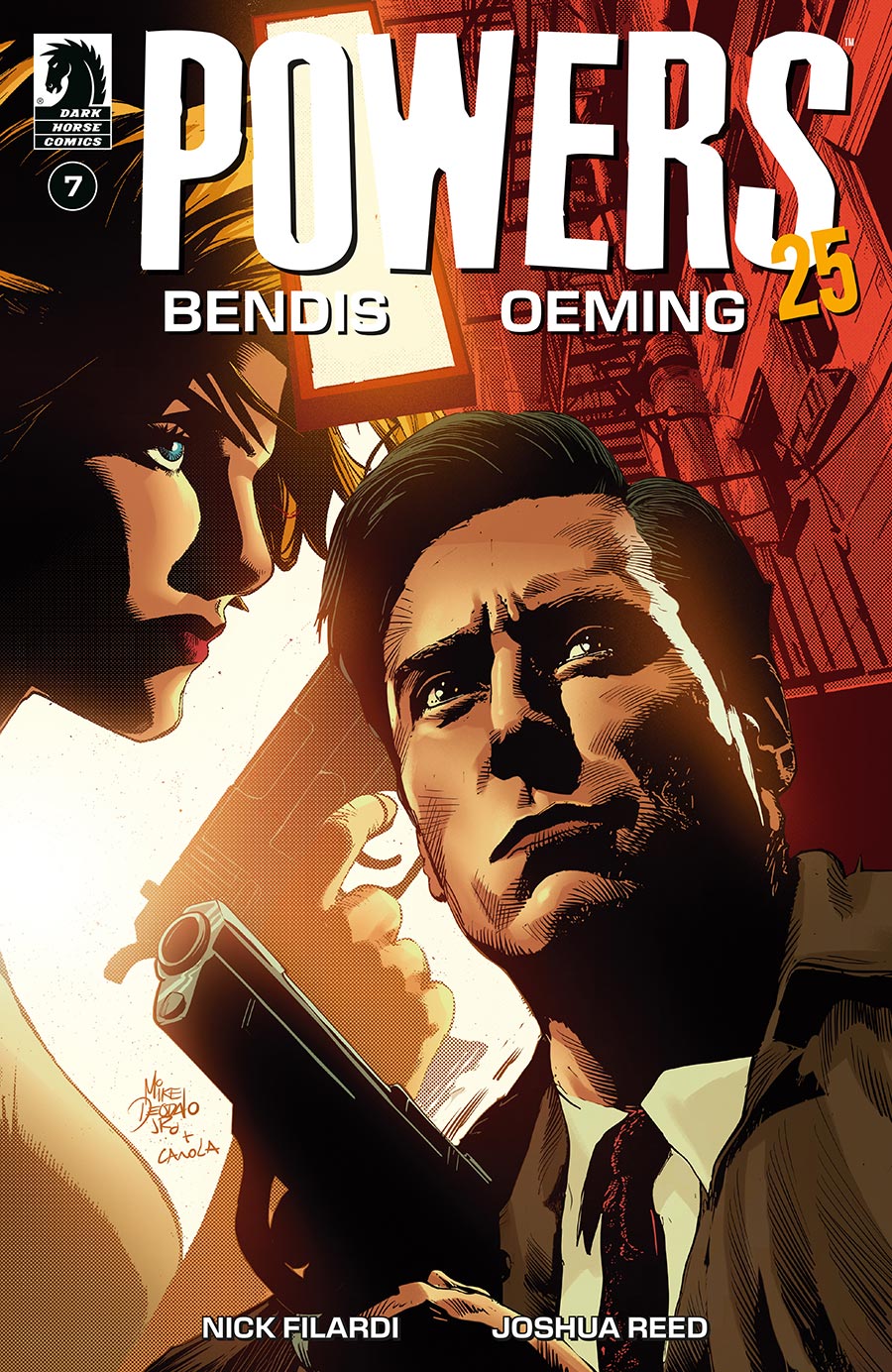 Powers 25 #7 Cover B Variant Mike Deodato Jr Cover