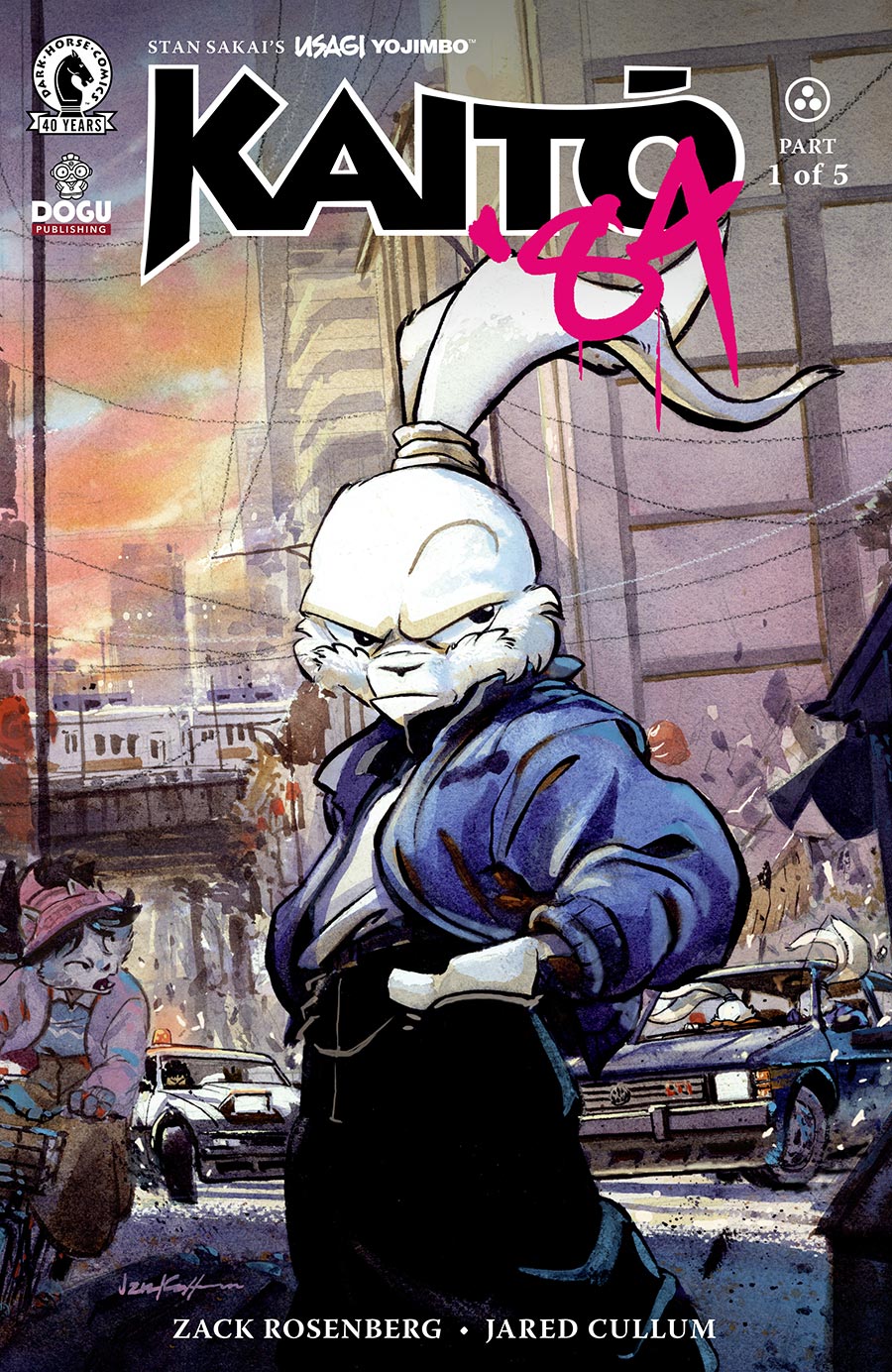 Stan Sakais Usagi Yojimbo Kaito 84 #1 Cover A Regular Jared Cullum Cover