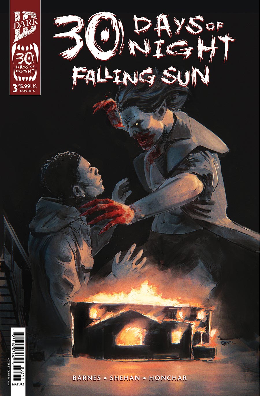 30 Days Of Night Falling Sun #3 Cover A Regular Chris Shehan Cover