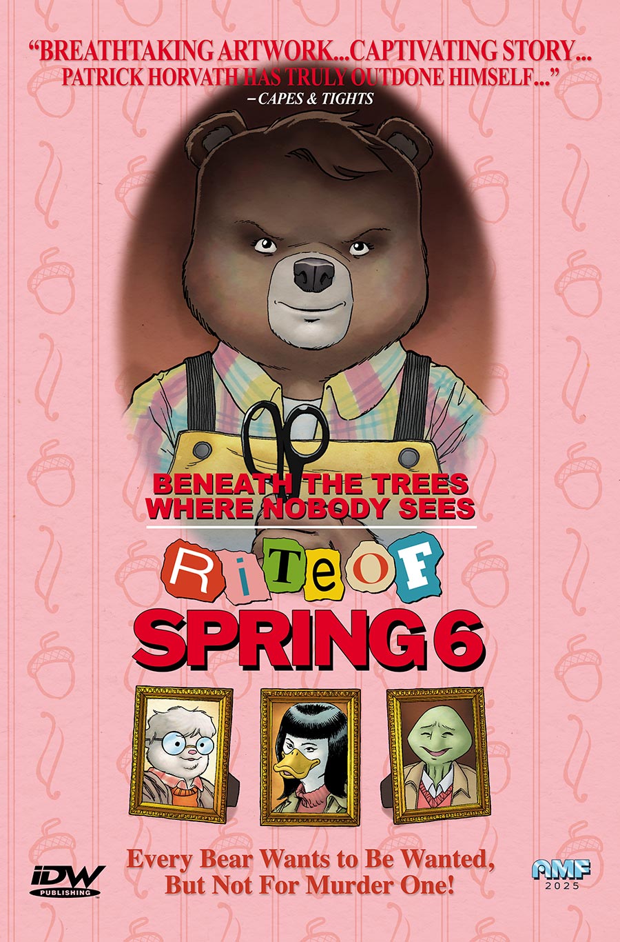 Beneath The Trees Where Nobody Sees Rite Of Spring #6 Cover B Variant Tony Fleecs Movie Homage Cover