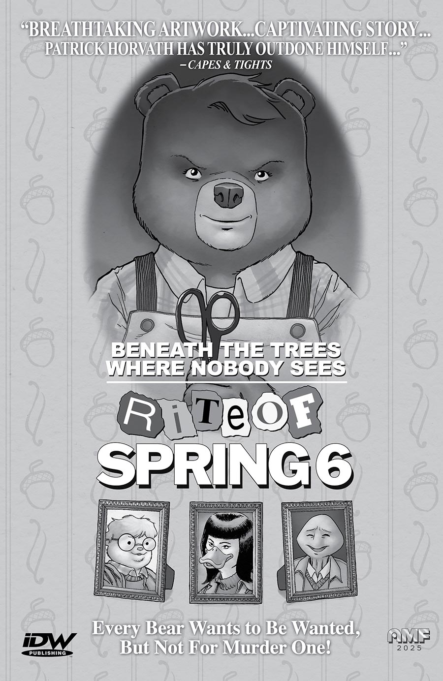 Beneath The Trees Where Nobody Sees Rite Of Spring #6 Cover E Incentive Tony Fleecs Movie Homage Virgin Cover