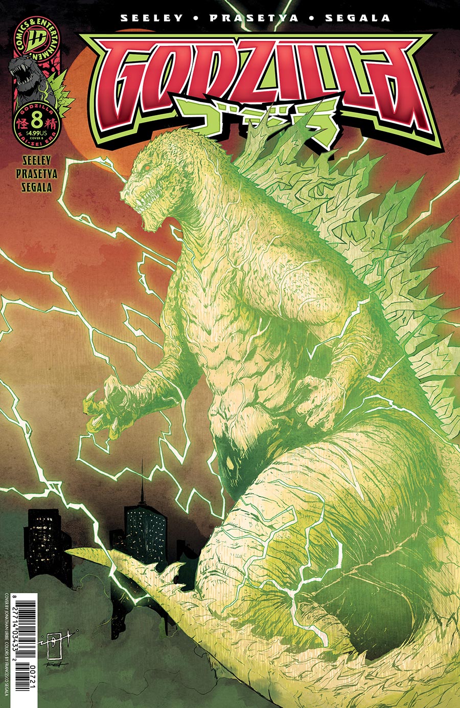 Godzilla (Kai-Sei Era) #8 Cover B Variant Jonathan Uribe Cover