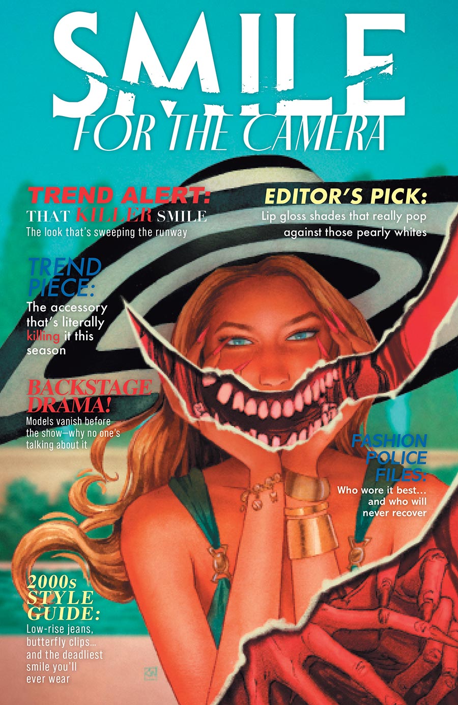 Smile For The Camera #1 Cover D Variant Kevin Wada Fashion Magazine Cover