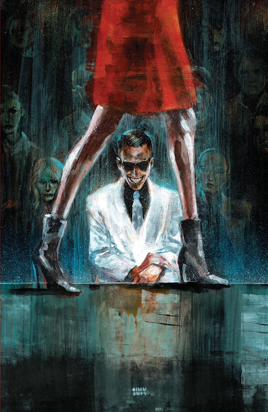 Smile For The Camera #1 Cover F Incentive Martin Simmonds Virgin Variant Cover