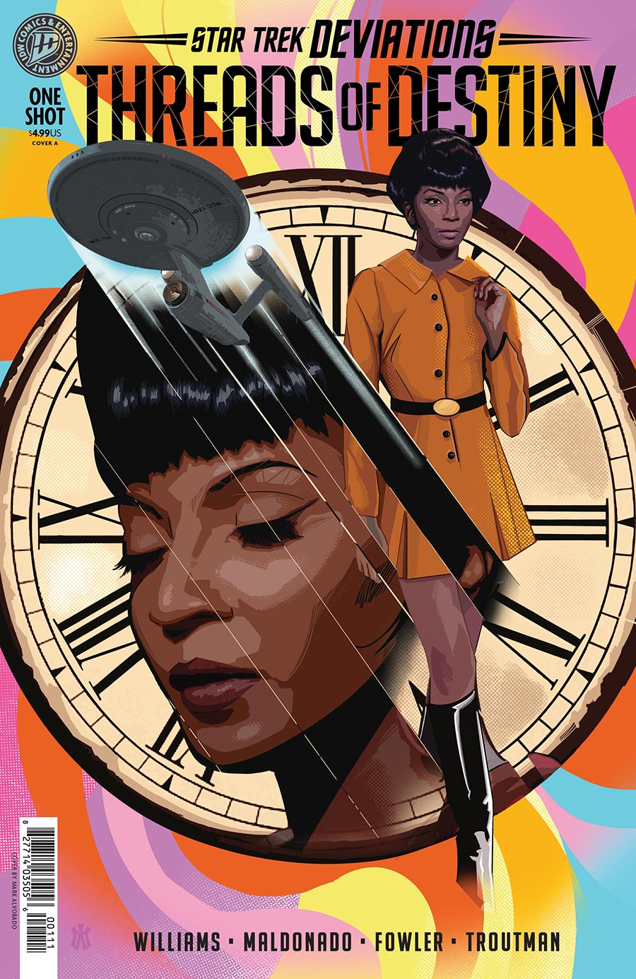 Star Trek Deviations Threads Of Destiny #1 (One Shot) Cover A Regular Mark Alvarado Cover
