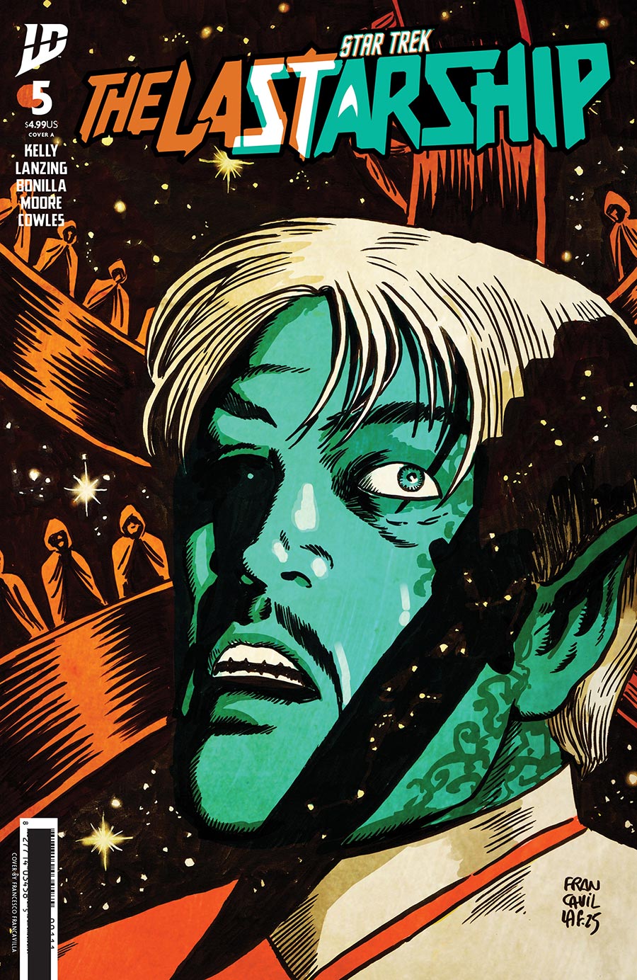 Star Trek The Last Starship #5 Cover A Regular Francesco Francavilla Cover
