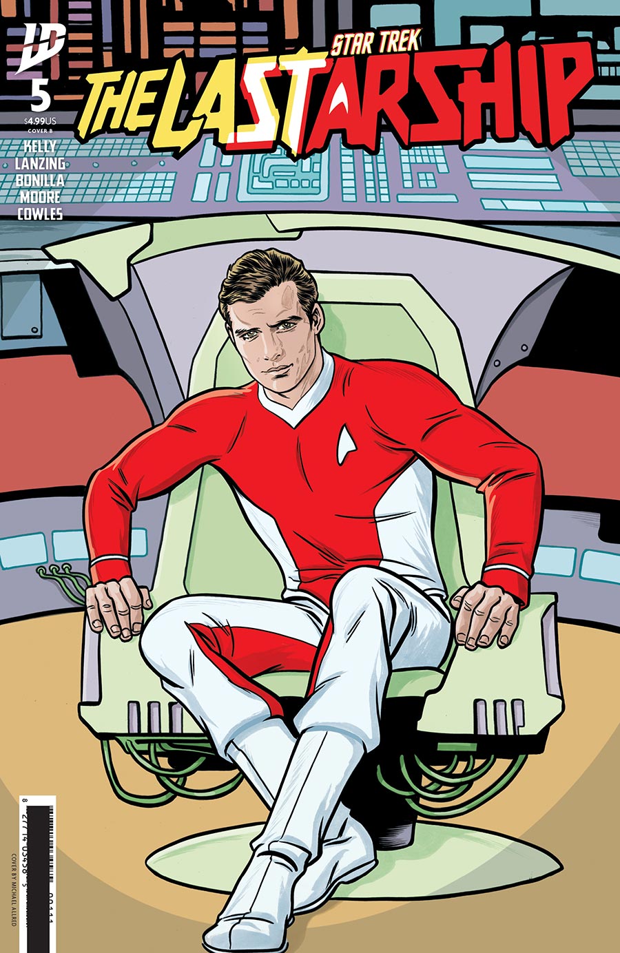 Star Trek The Last Starship #5 Cover B Variant Michael Allred Cover