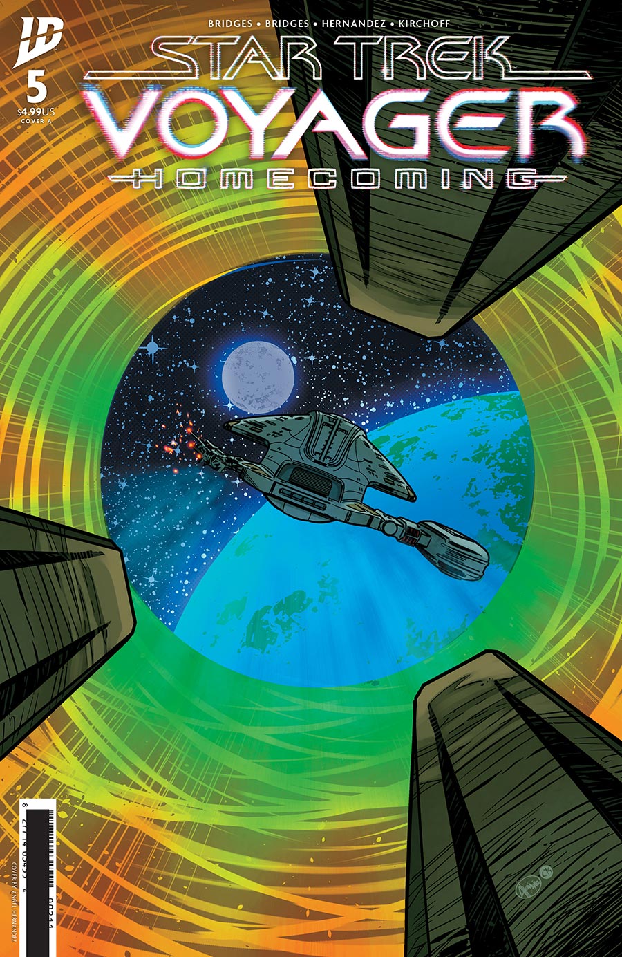 Star Trek Voyager Homecoming #5 Cover A Regular Angel Hernandez Cover