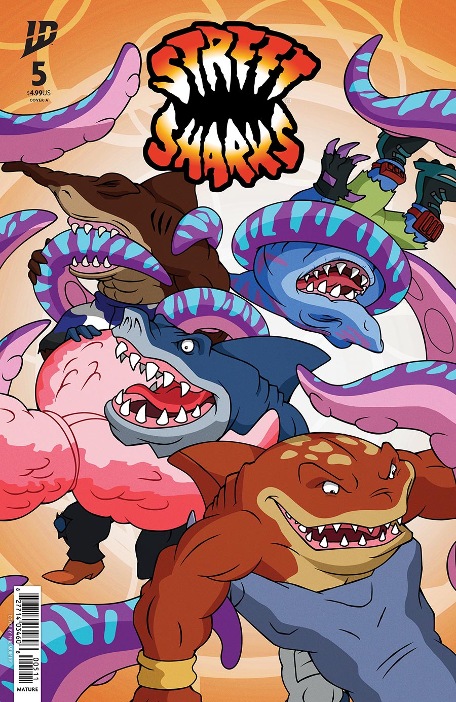 Street Sharks Vol 3 #5 Cover A Regular Philip Murphy Cover