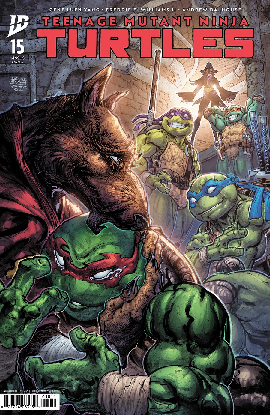 Teenage Mutant Ninja Turtles Vol 6 #15 Cover A Regular Freddie E Williams II Cover