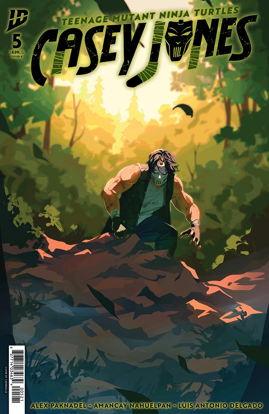 Teenage Mutant Ninja Turtles Casey Jones #5 Cover B Variant Cherriielle Cover