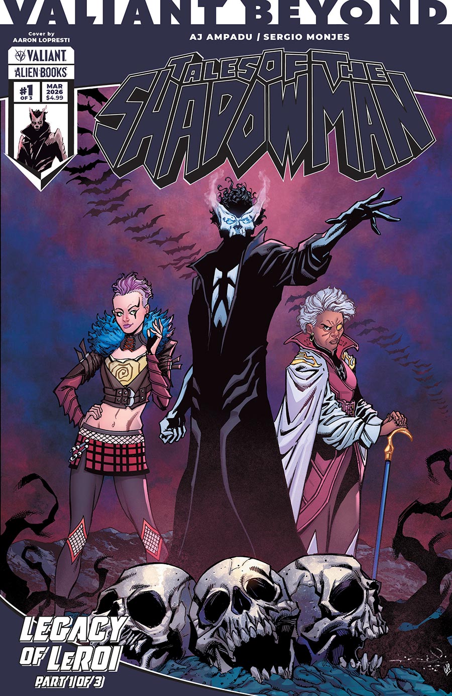 Valiant Beyond Tales Of The Shadowman #7 Legacy Of LeRoi Part 1 Cover A Regular Aaron Lopresti Cover