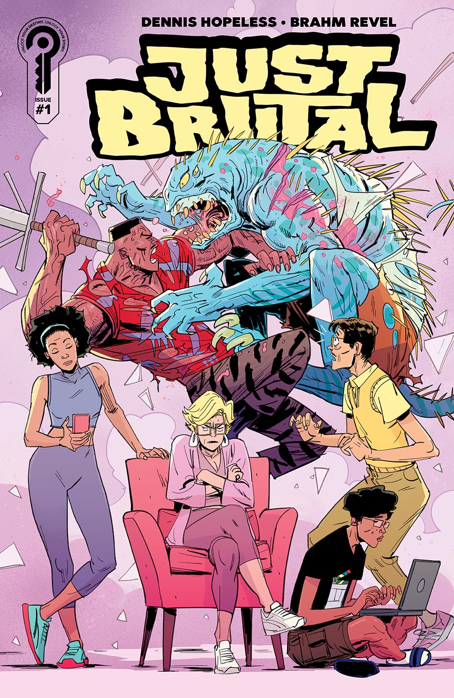 Just Brutal #1 Cover A Regular Brahm Revel Cover