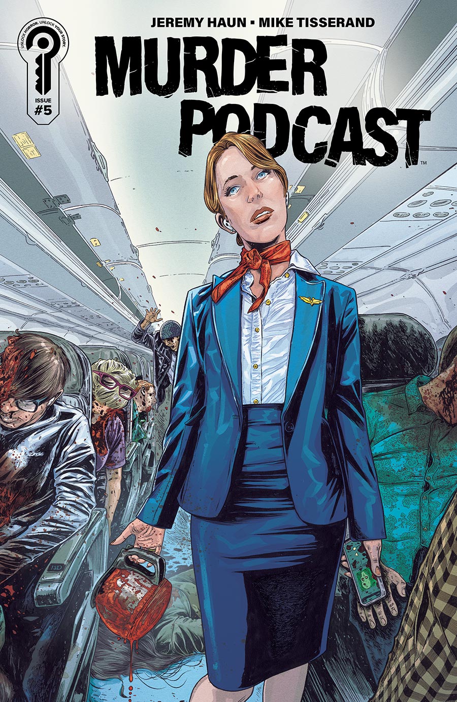 Murder Podcast #5 Cover A Regular Jeremy Haun Cover