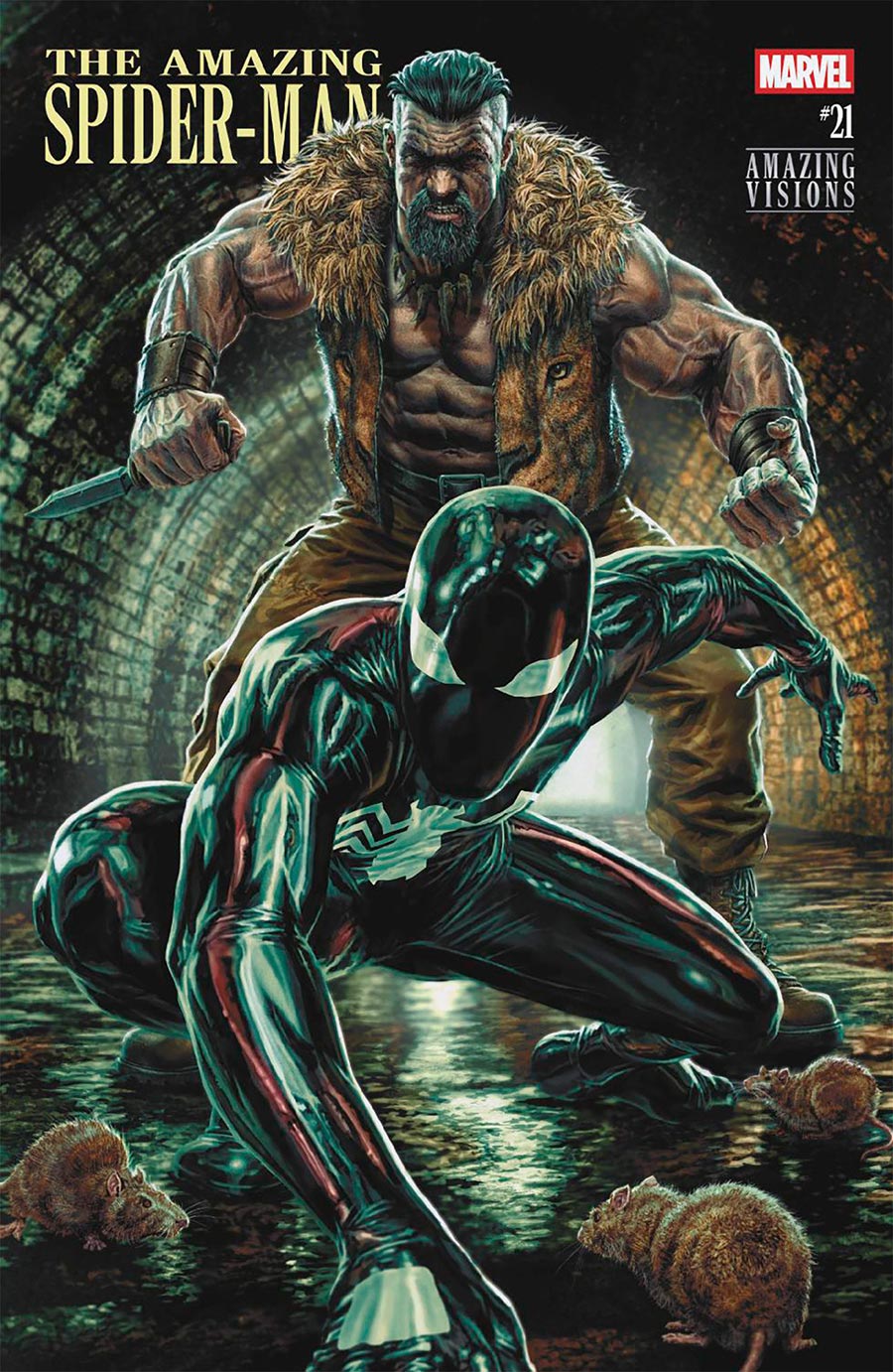 Amazing Spider-Man Vol 7 #21 Cover B Variant Lee Bermejo Amazing Visions Cover (#985)