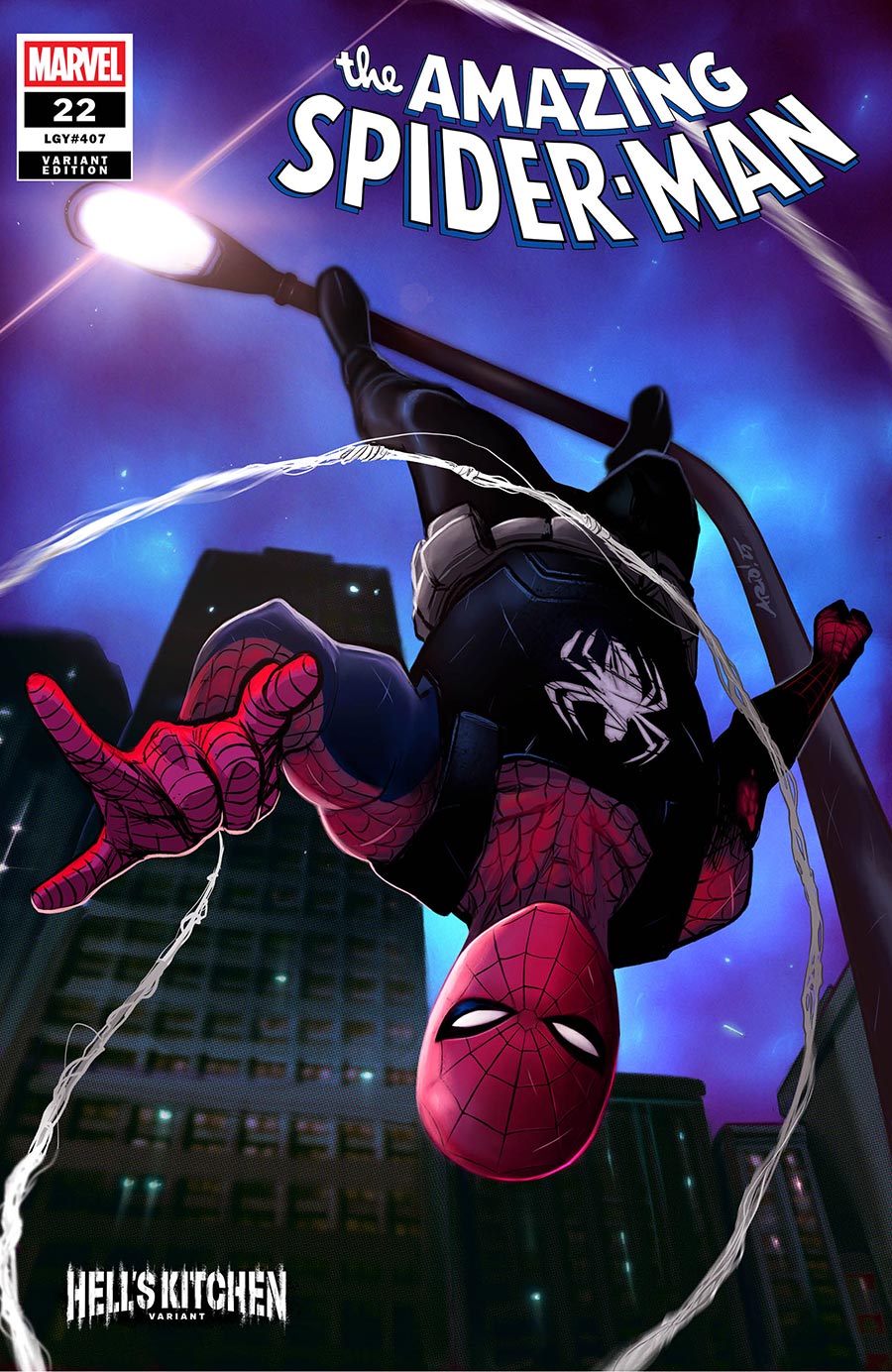 Amazing Spider-Man Vol 7 #22 Cover E Variant Ario Anindito Hells Kitchen Cover (#986)