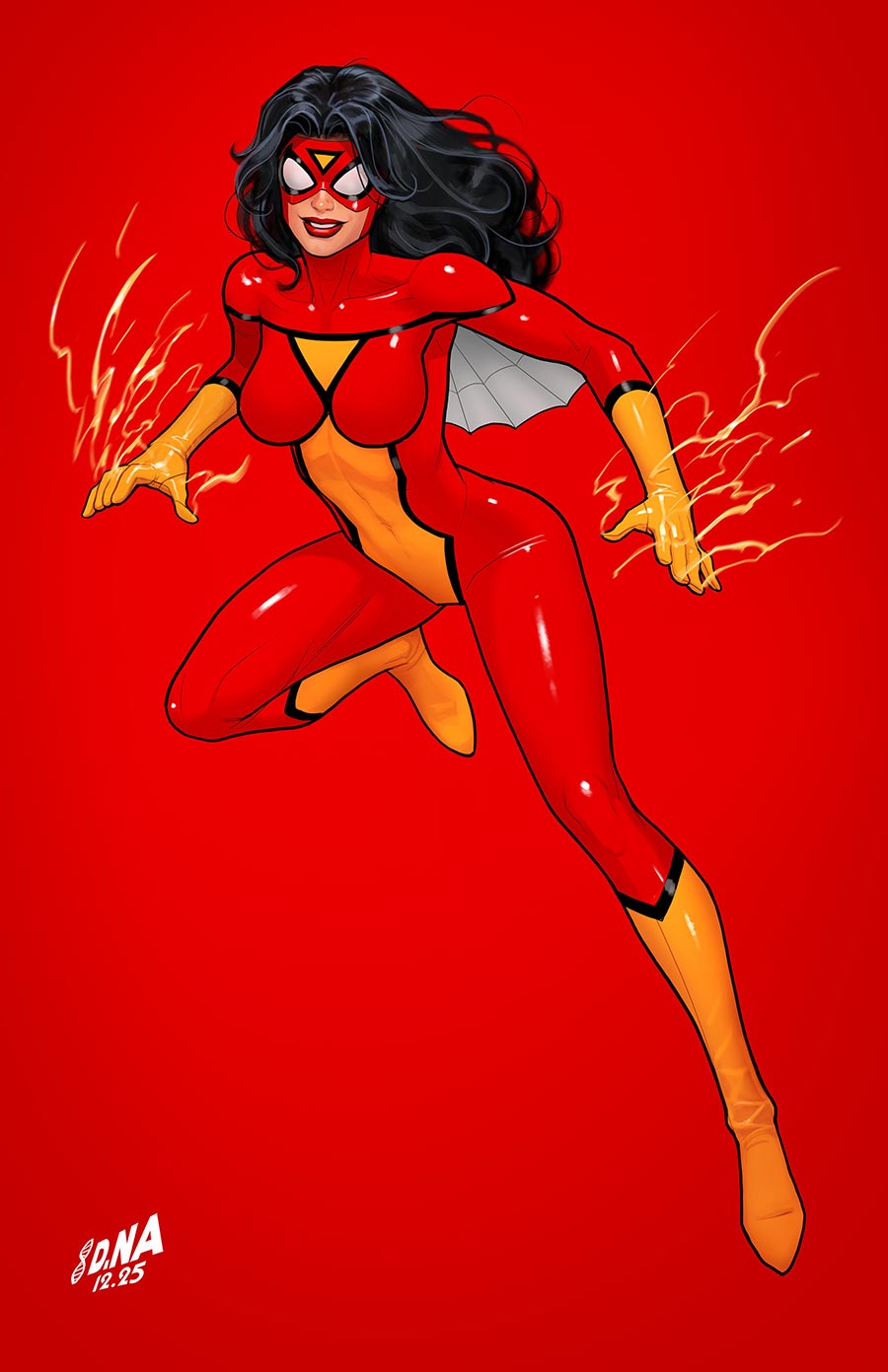 Amazing Spider-Man Vol 7 #22 Cover H Incentive David Nakayama Color Block Red Virgin Cover (#986)