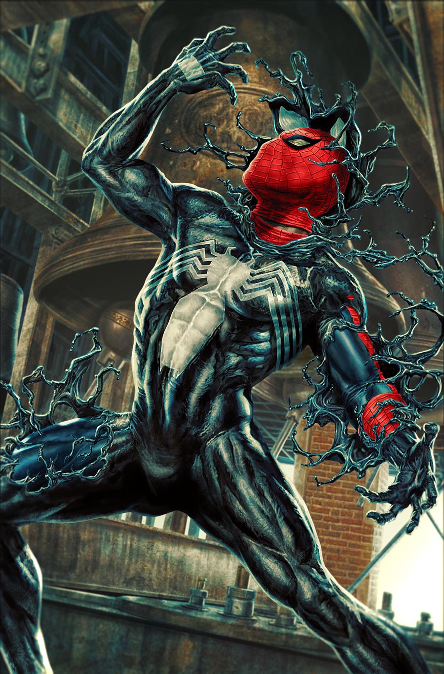 Amazing Spider-Man Vol 7 #22 Cover I Incentive Lee Bermejo Amazing Visions Virgin Cover (#986)