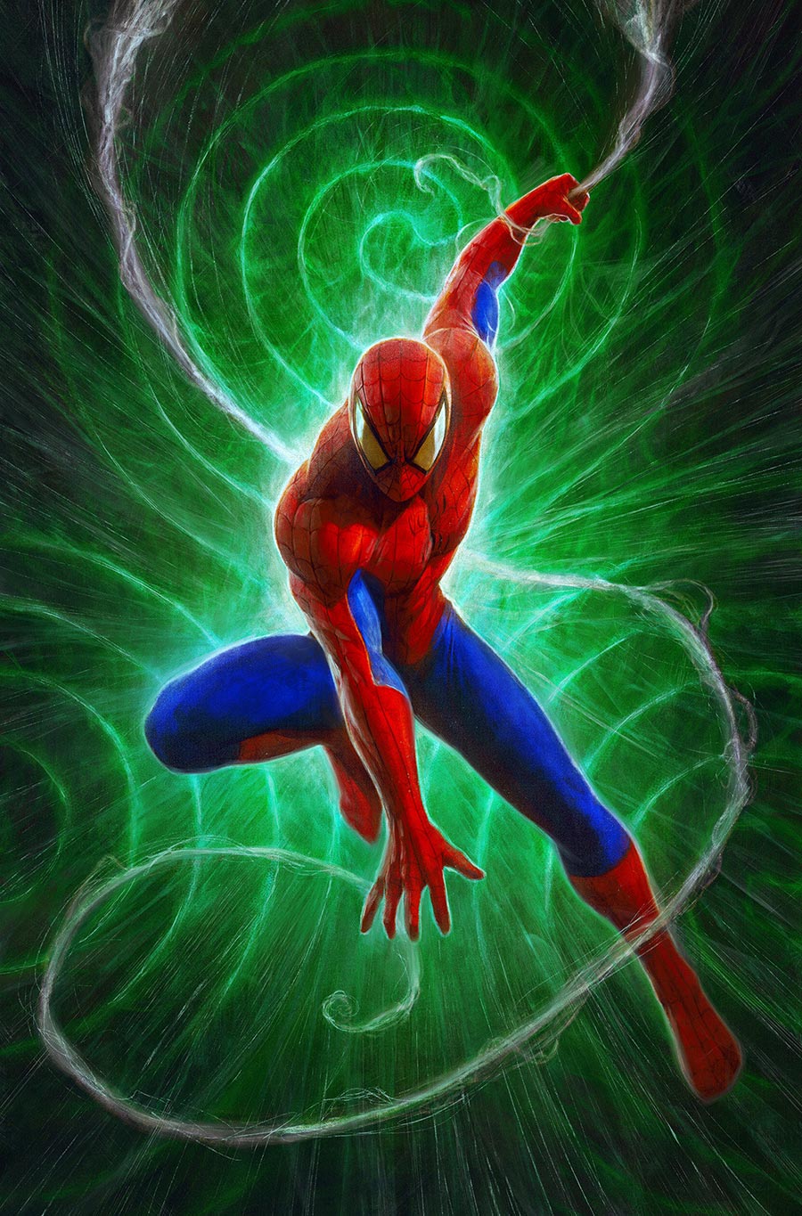 Amazing Spider-Man Venom Death Spiral #1 (One Shot) Cover G Incentive Dave Rapoza Spider-Man Virgin Cover (Death Spiral Part 1)