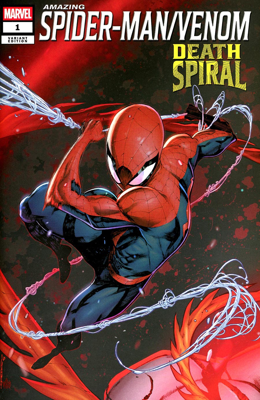 Amazing Spider-Man Venom Death Spiral #1 (One Shot) Cover B Variant Iban Coello 9-Part Connecting Cover (Death Spiral Part 1)