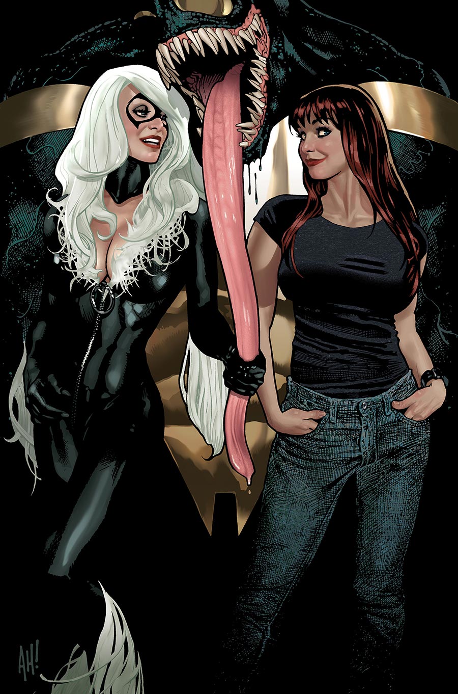 Black Cat Vol 3 #7 Cover F Incentive Adam Hughes Virgin Cover