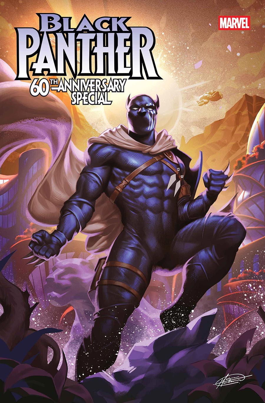 Black Panther 60th Anniversary Special #1 (One Shot) Cover A Regular Mateus Manhanini Cover