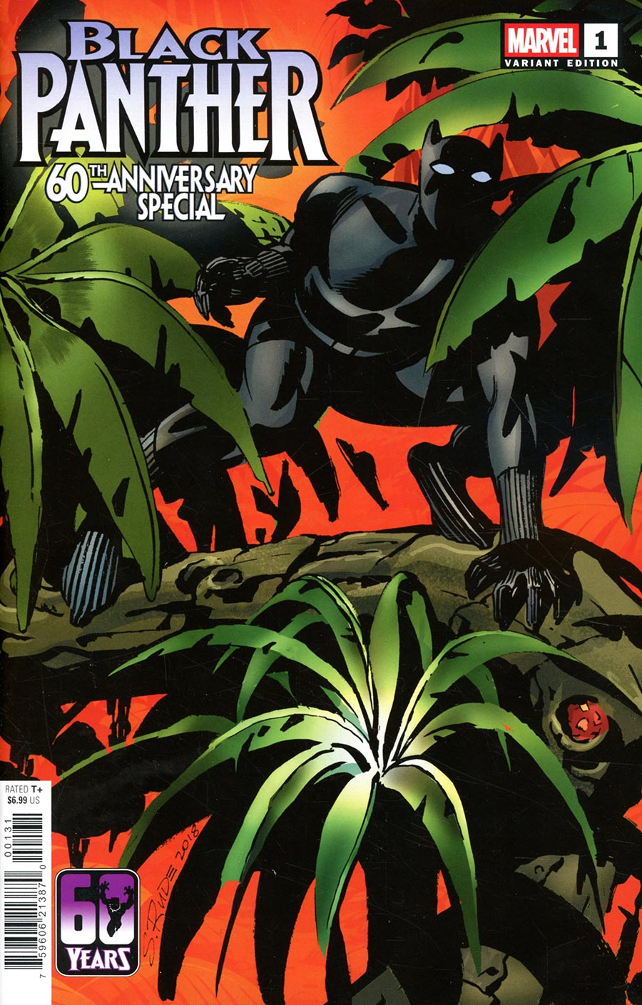 Black Panther 60th Anniversary Special #1 (One Shot) Cover C Variant Steve Rude Cover