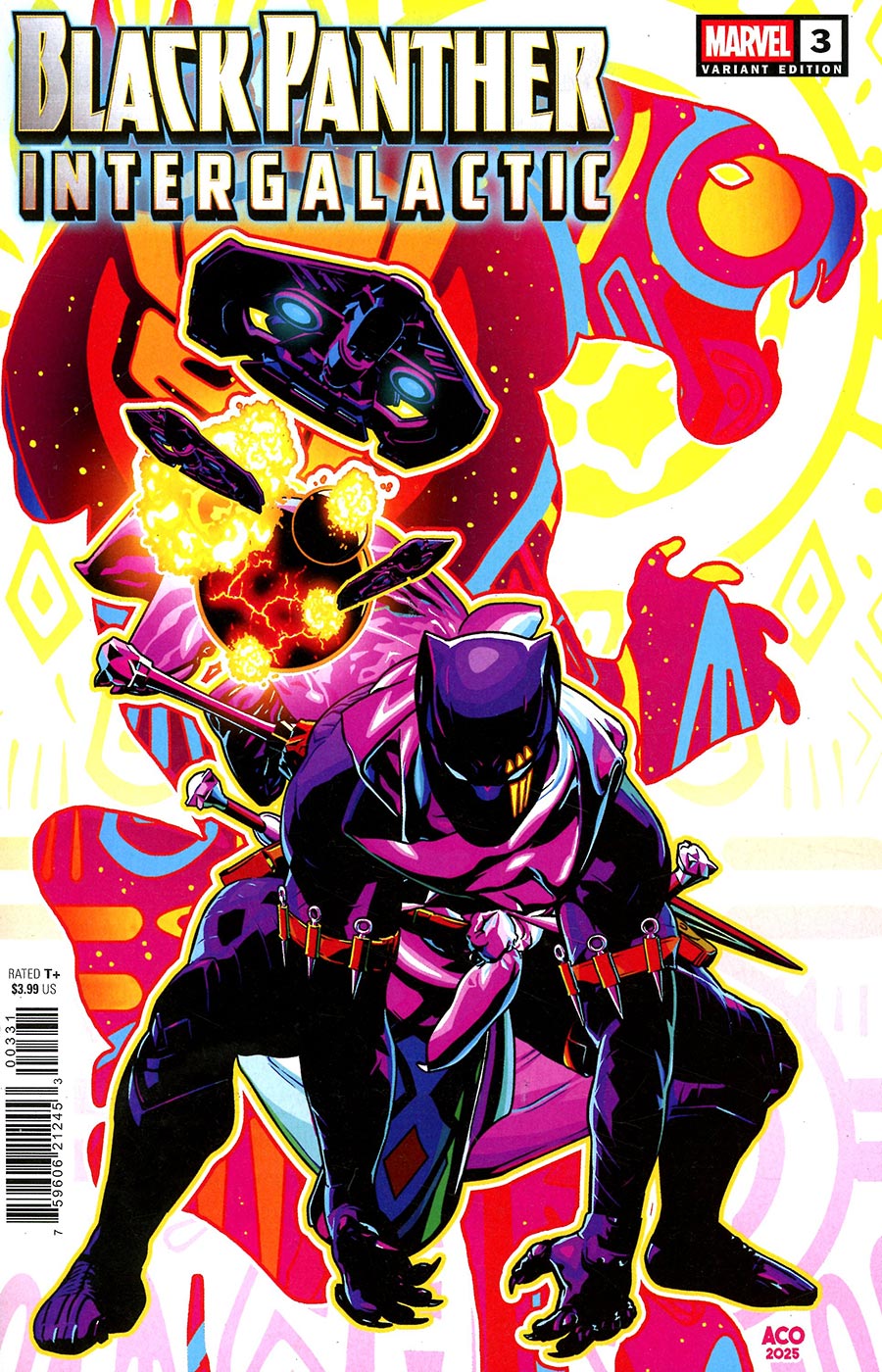 Black Panther Intergalactic #3 Cover C Variant ACO Cover