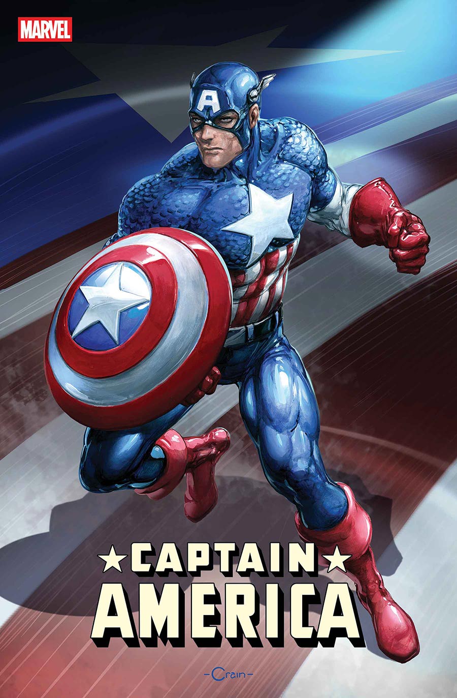 Captain America Vol 11 #7 Cover D Variant Clayton Crain Cover