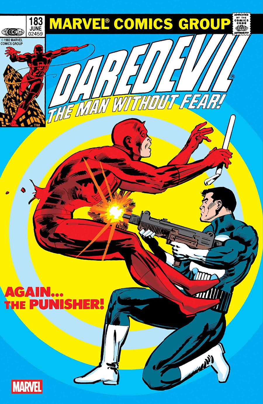 Daredevil #183 Cover E Facsimile Edition Regular Frank Miller Cover (New Printing)