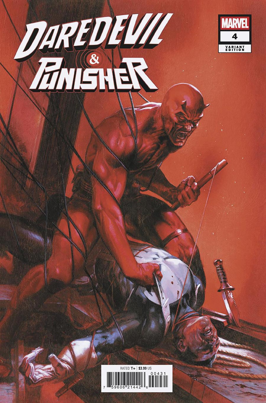 Daredevil & Punisher The Devils Trigger #4 Cover C Variant Gabriele Dell Otto Cover (Limit 1 Per Customer)