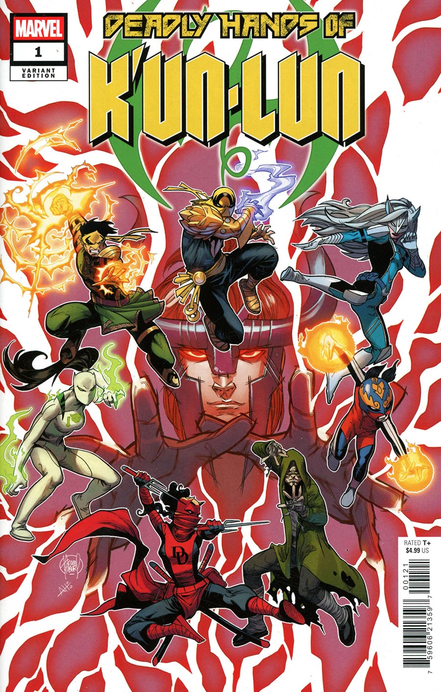 Deadly Hands Of Kun-Lun #1 Cover B Variant Adam Kubert Cover