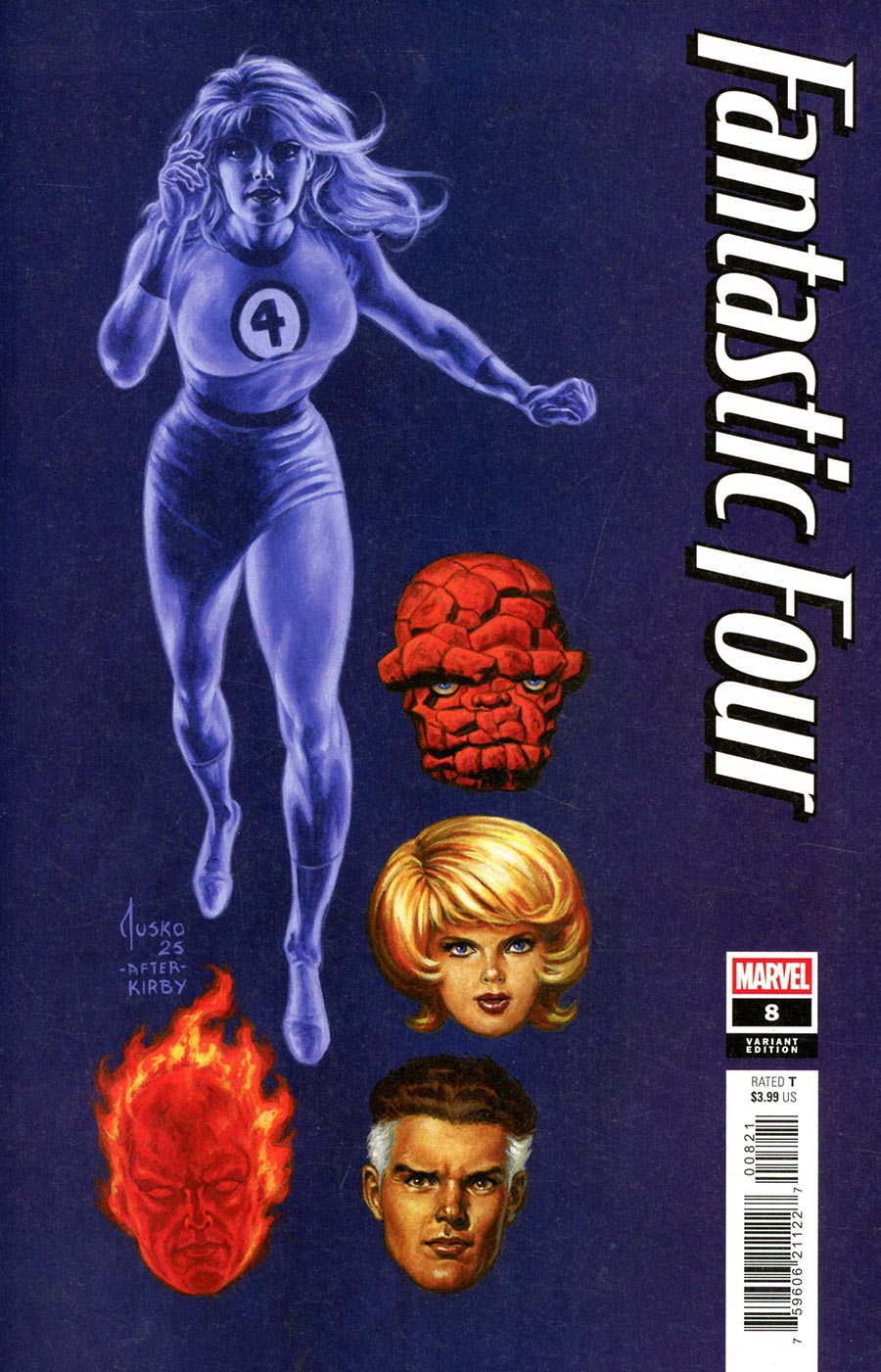 Fantastic Four Vol 8 #8 Cover E Variant Joe Jusko Cover