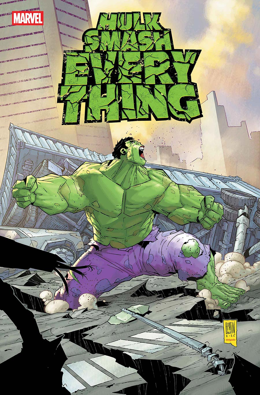 Hulk Smash Everything #3 Cover B Variant Patrick Boutin Cover