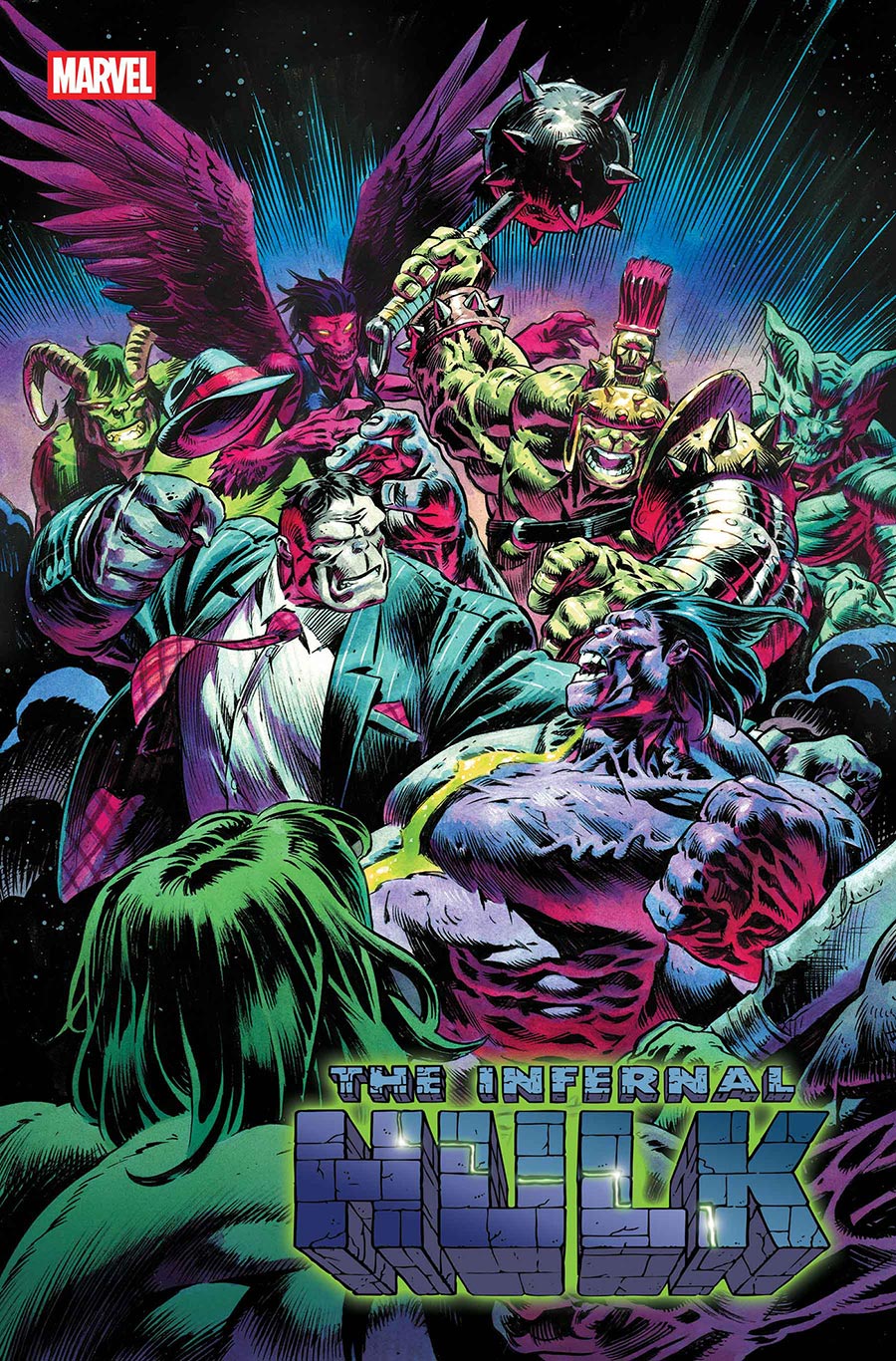 Infernal Hulk #4 Cover A Regular Nic Klein Cover