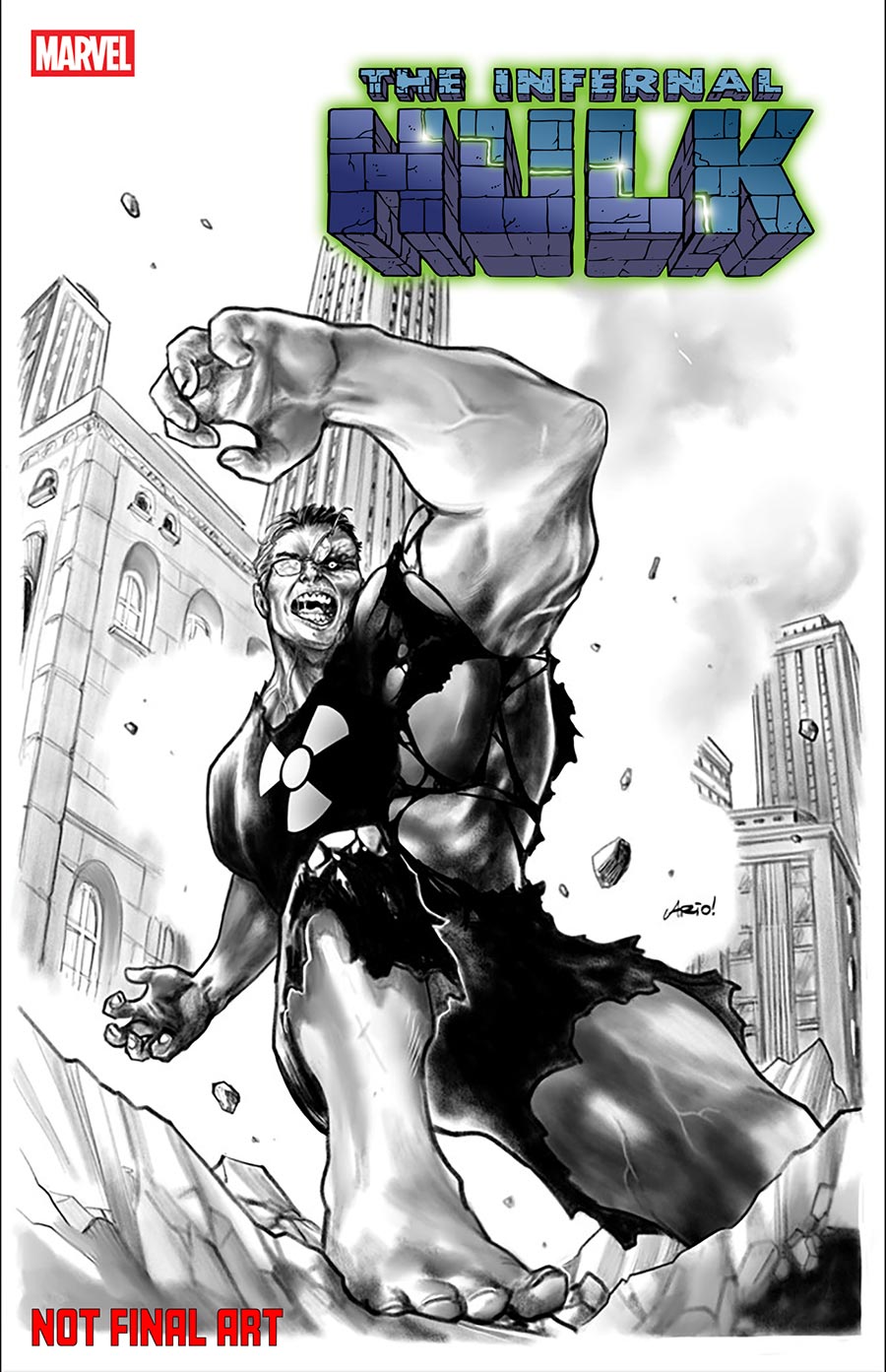 Infernal Hulk #4 Cover B Variant Ario Anindito Hells Kitchen Cover