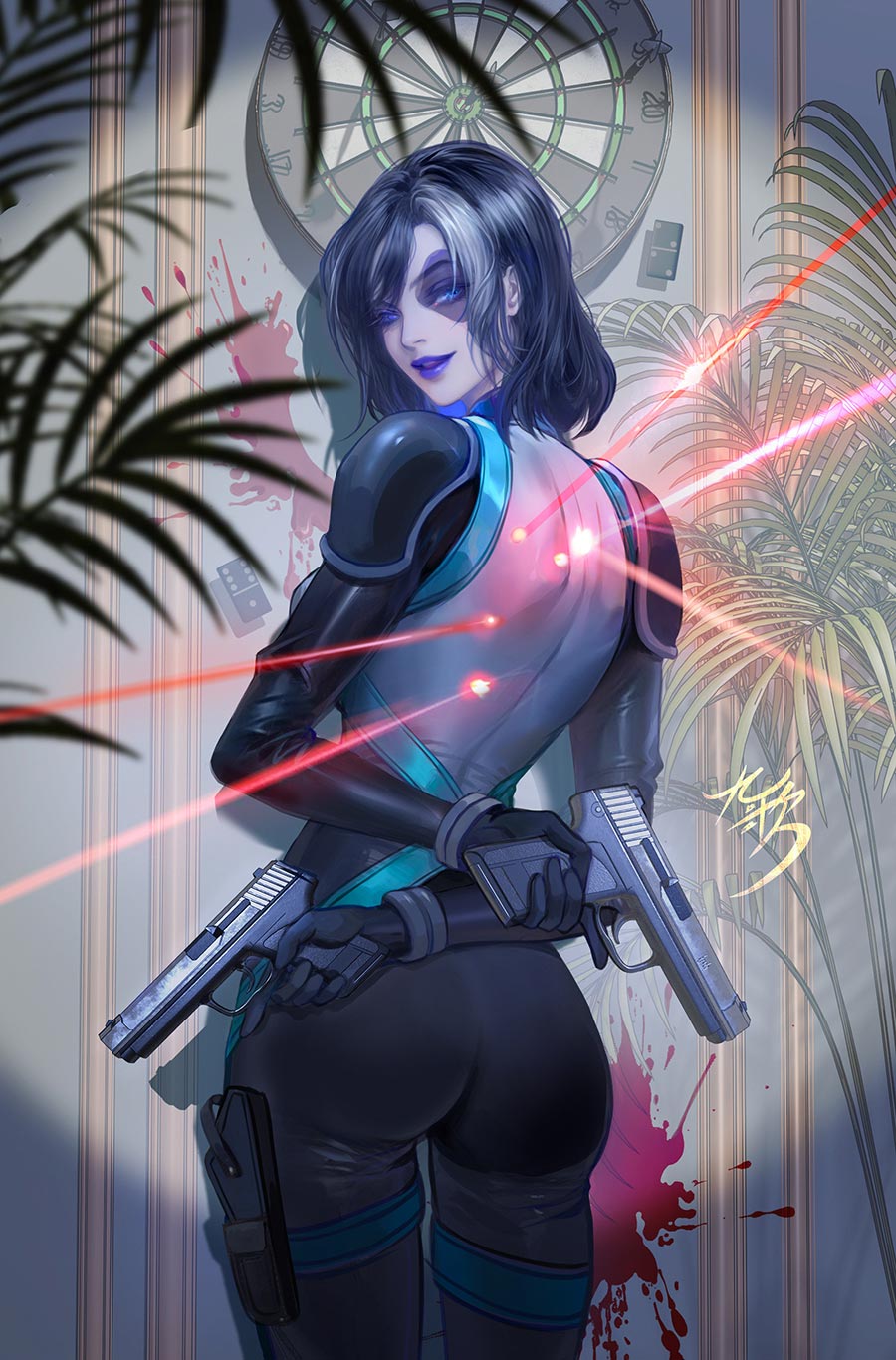 Inglorious X-Force #2 Cover G Incentive Fanyang Virgin Cover (Shadows Of Tomorrow Tie-In)