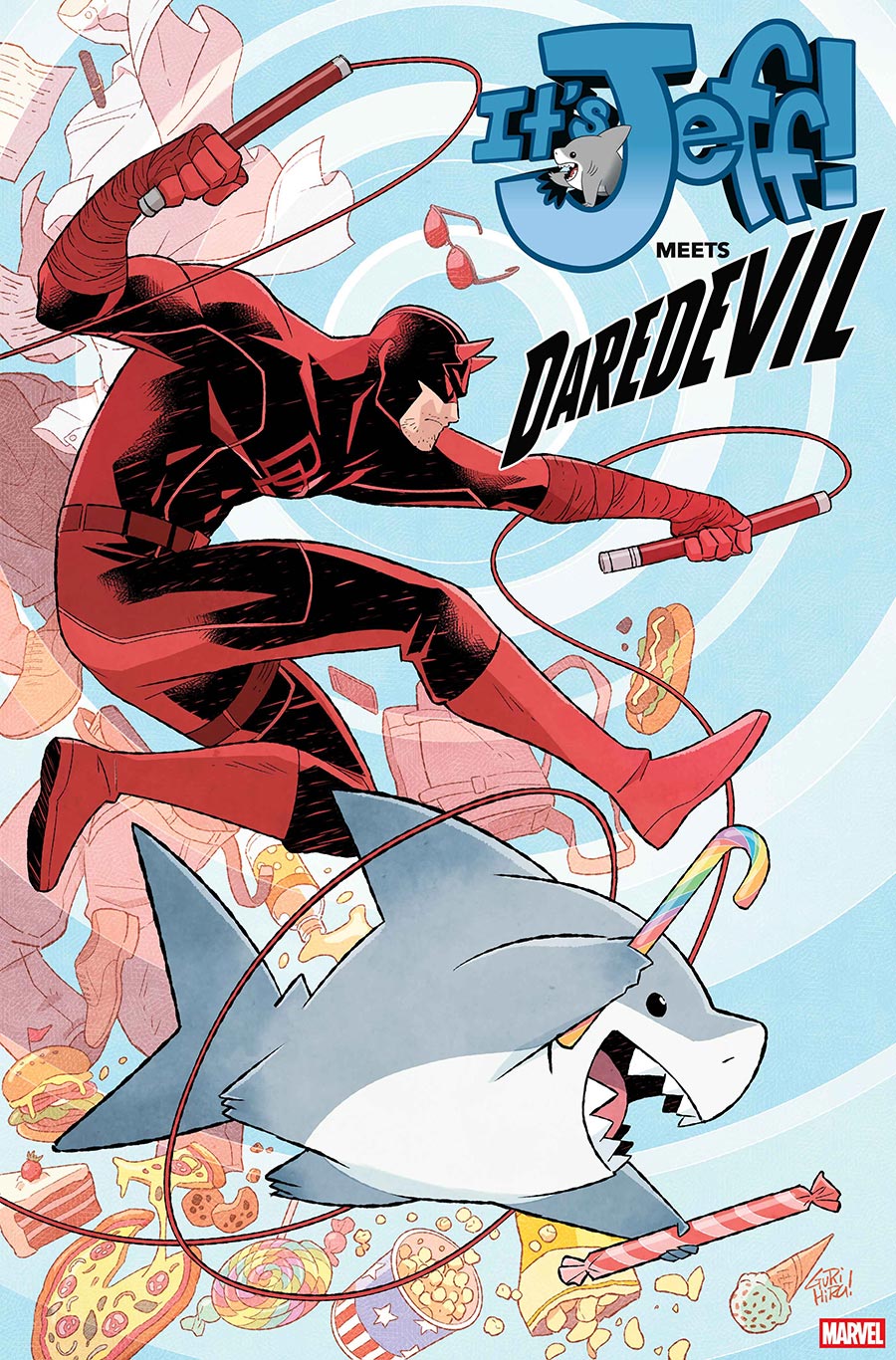 Its Jeff Meets Daredevil #1 (One Shot) Cover A Regular Gurihiru Cover