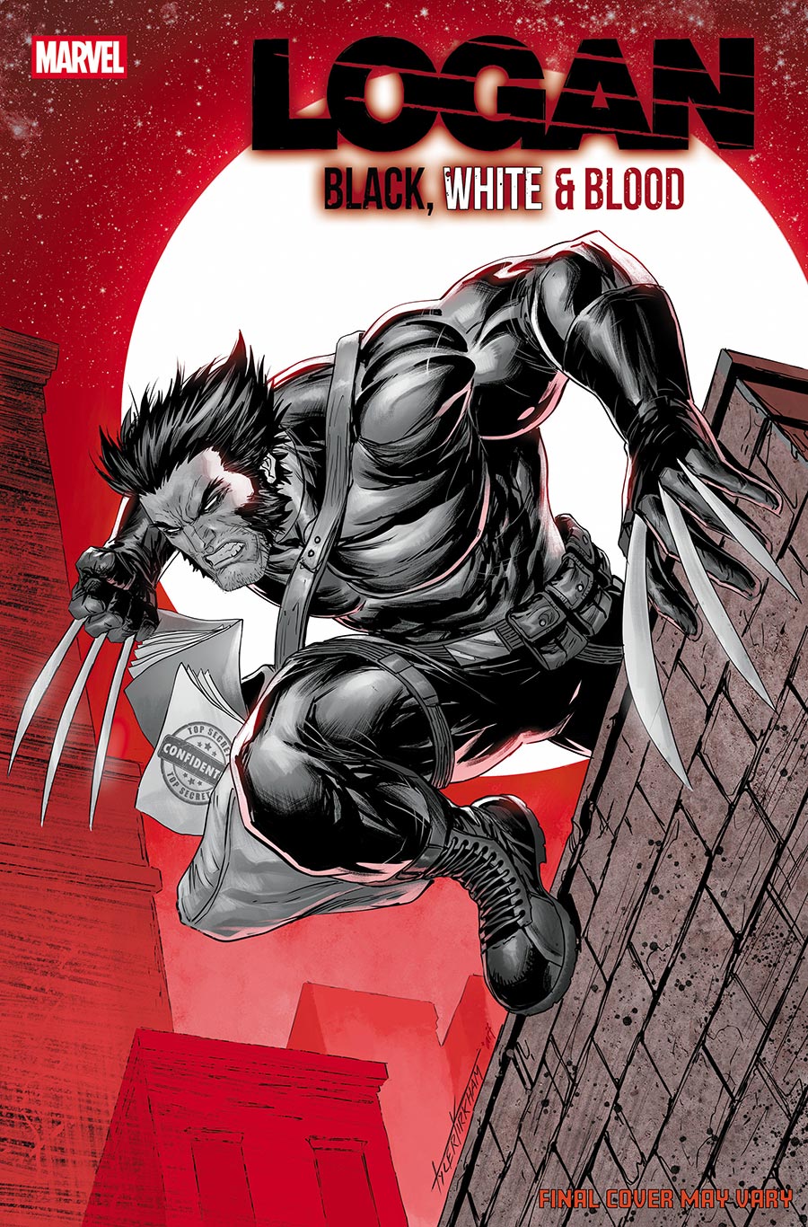 Logan Black White & Blood #2 Cover C Incentive Tyler Kirkham Variant Cover