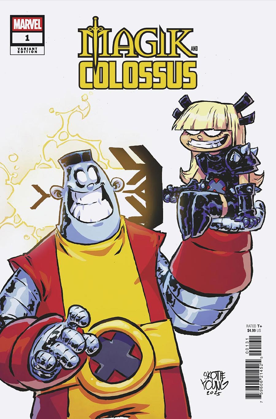 Magik And Colossus #1 Cover C Variant Skottie Young Cover (Shadows Of Tomorrow Tie-In)