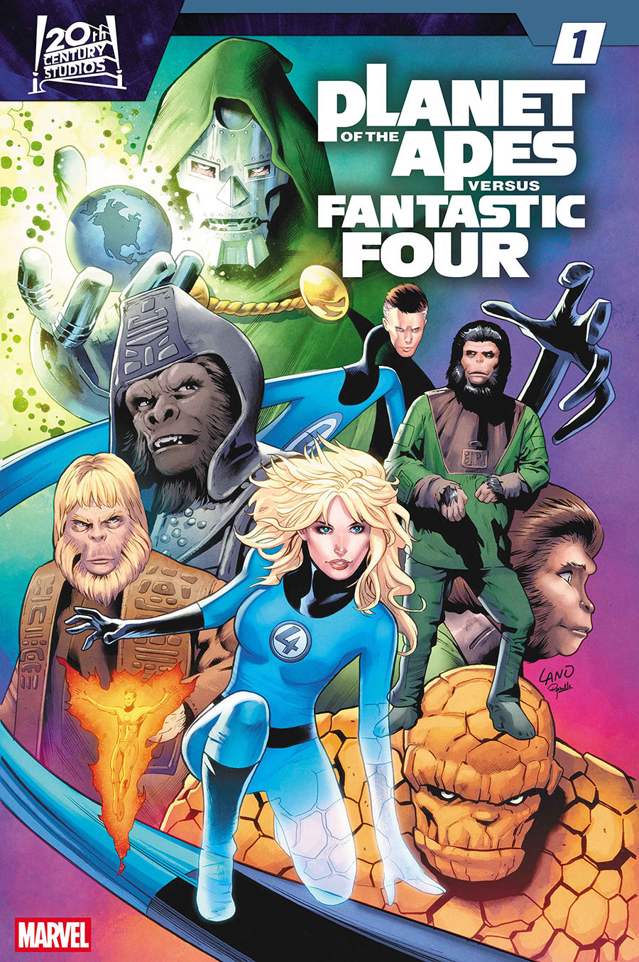 Planet Of The Apes vs Fantastic Four #1 Cover A Regular Cory Smith Cover