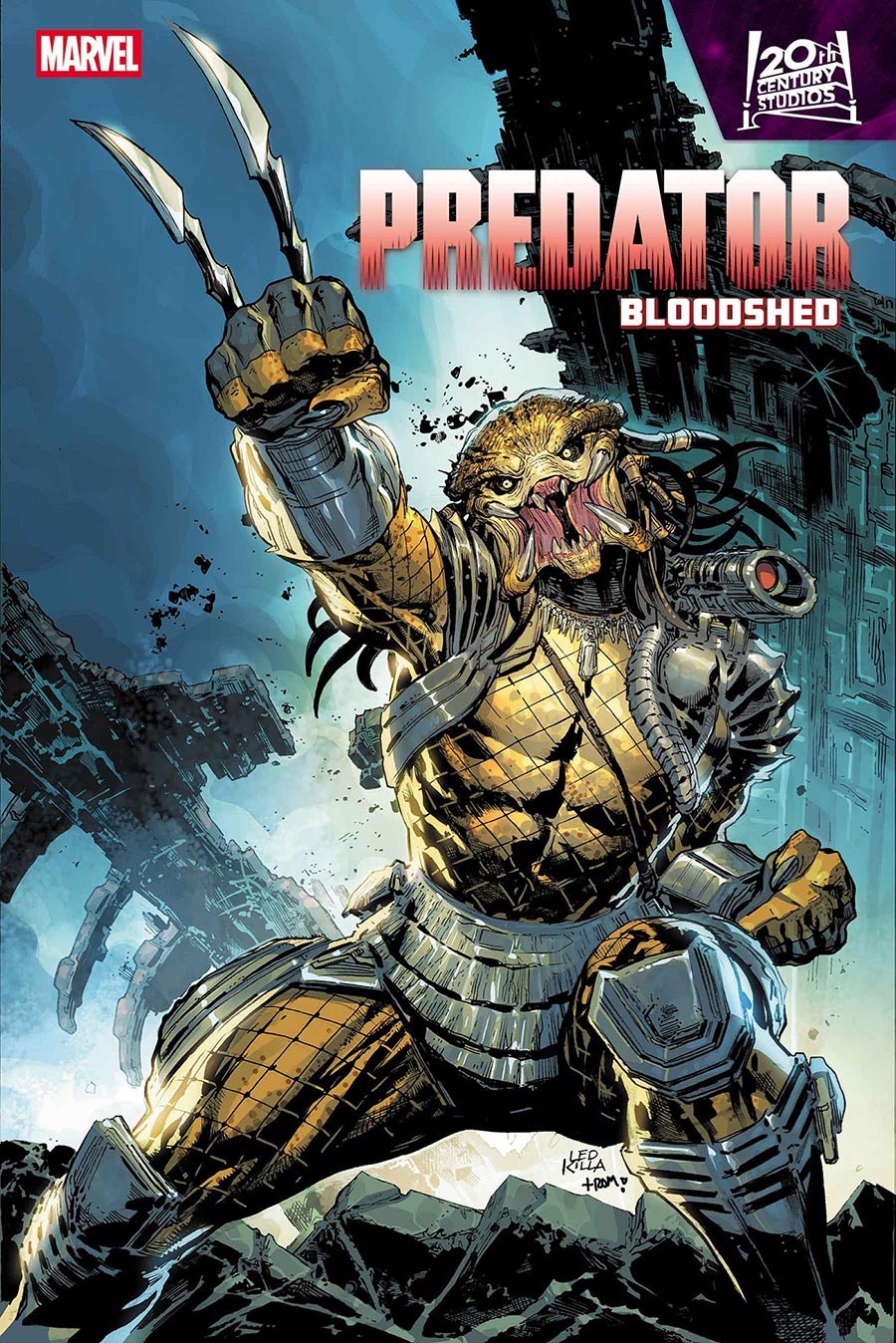 Predator Bloodshed #1 Cover A Regular Ken Lashley Cover
