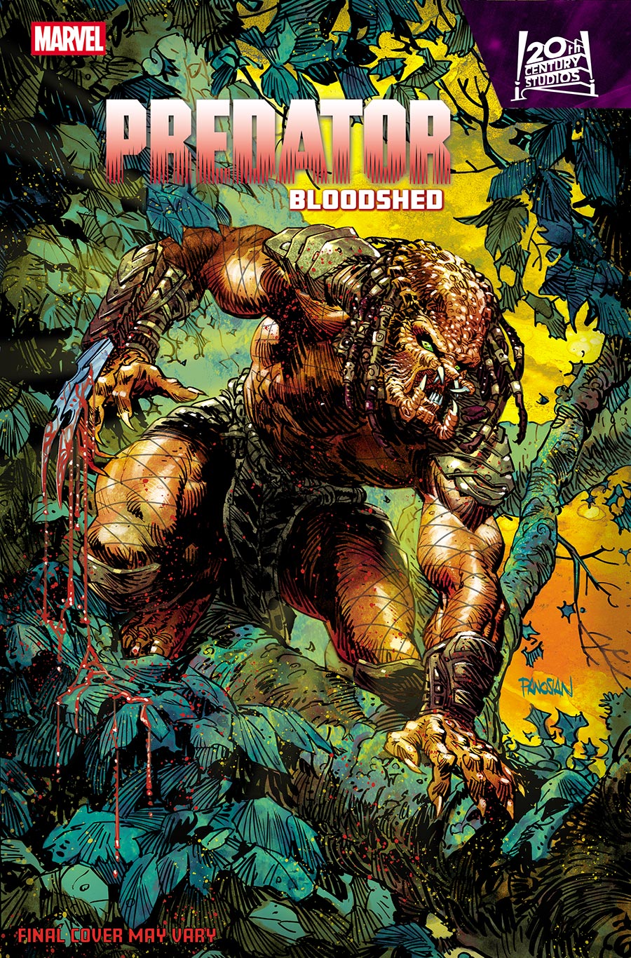 Predator Bloodshed #1 Cover B Variant Dan Panosian Cover