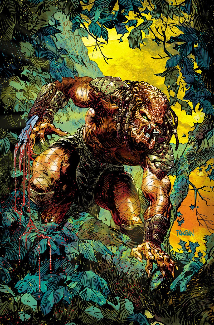Predator Bloodshed #1 Cover D Incentive Dan Panosian Virgin Cover