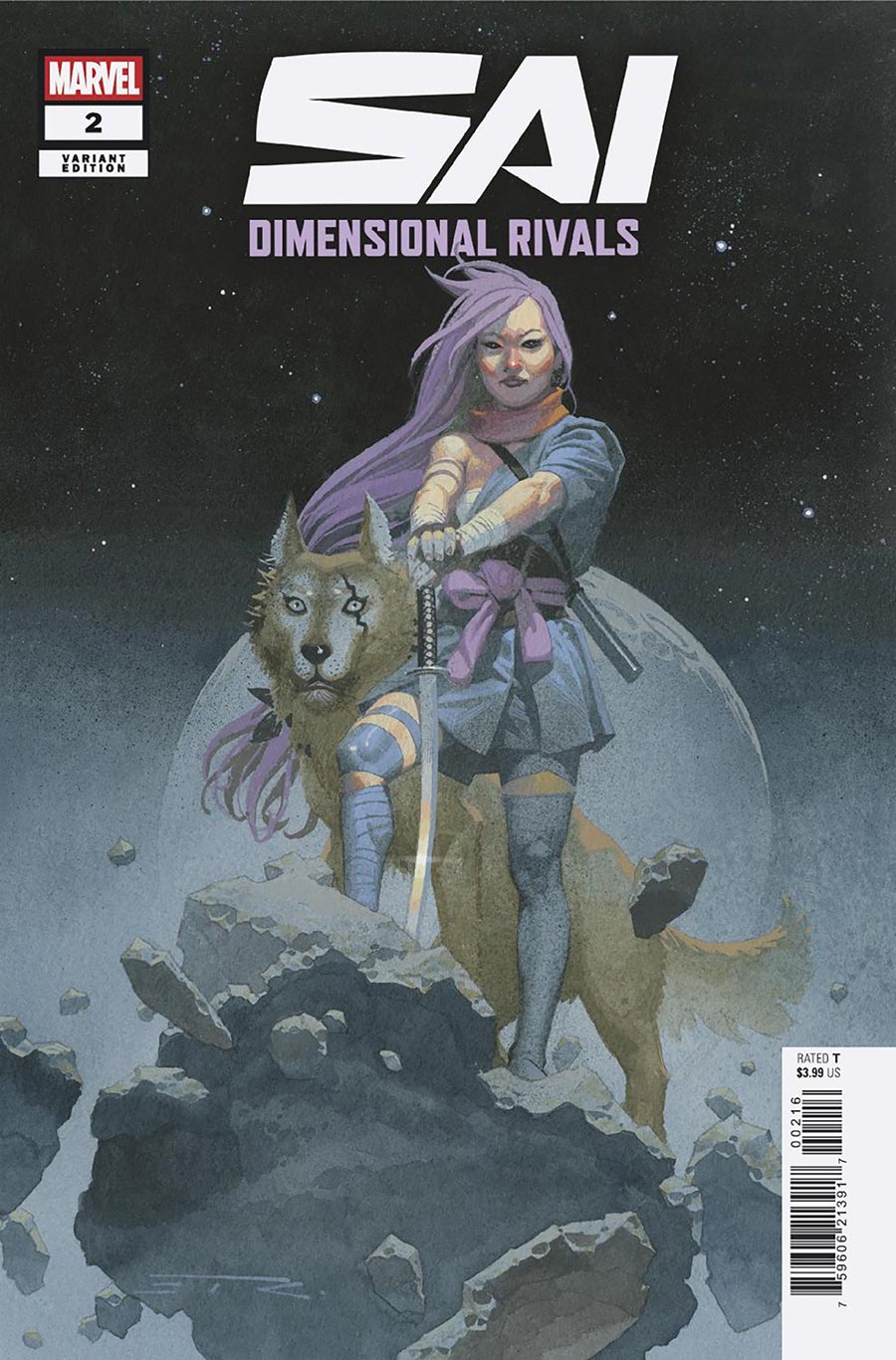 Sai Dimensional Rivals #2 Cover D Incentive Esad Ribic Variant Cover