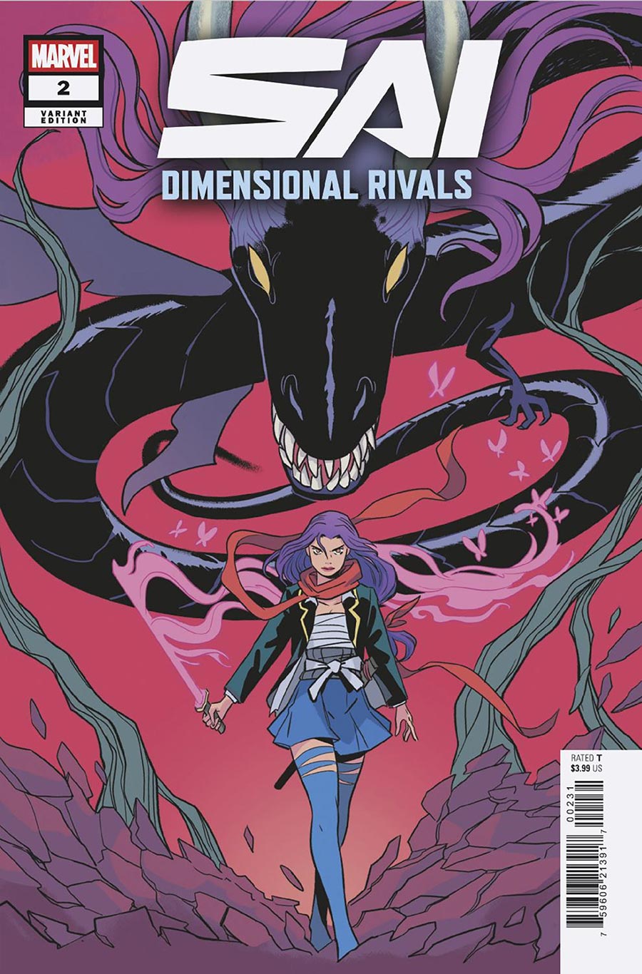 Sai Dimensional Rivals #2 Cover C Variant Natacha Bustos Cover