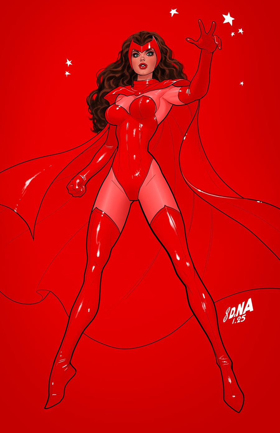 Sorcerer Supreme #3 Cover E Incentive David Nakayama Color Block Red Virgin Cover