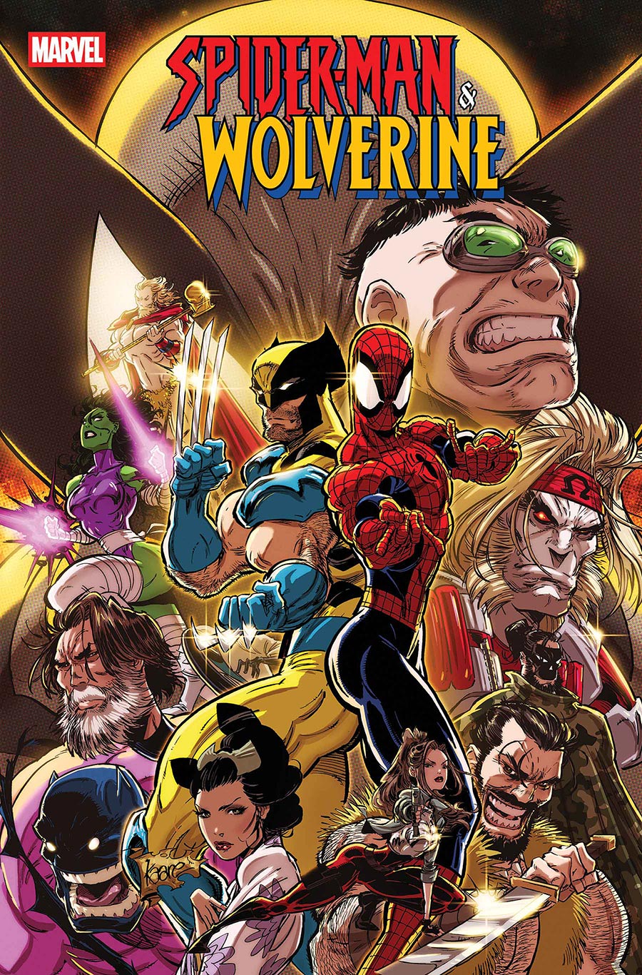 Spider-Man & Wolverine #10 Cover A Regular Kaare Andrews Cover