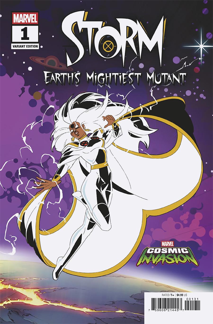 Storm Earths Mightiest Mutant #1 Cover B Variant Marvel Cosmic Invasion Cover (Shadows Of Tomorrow Tie-In)