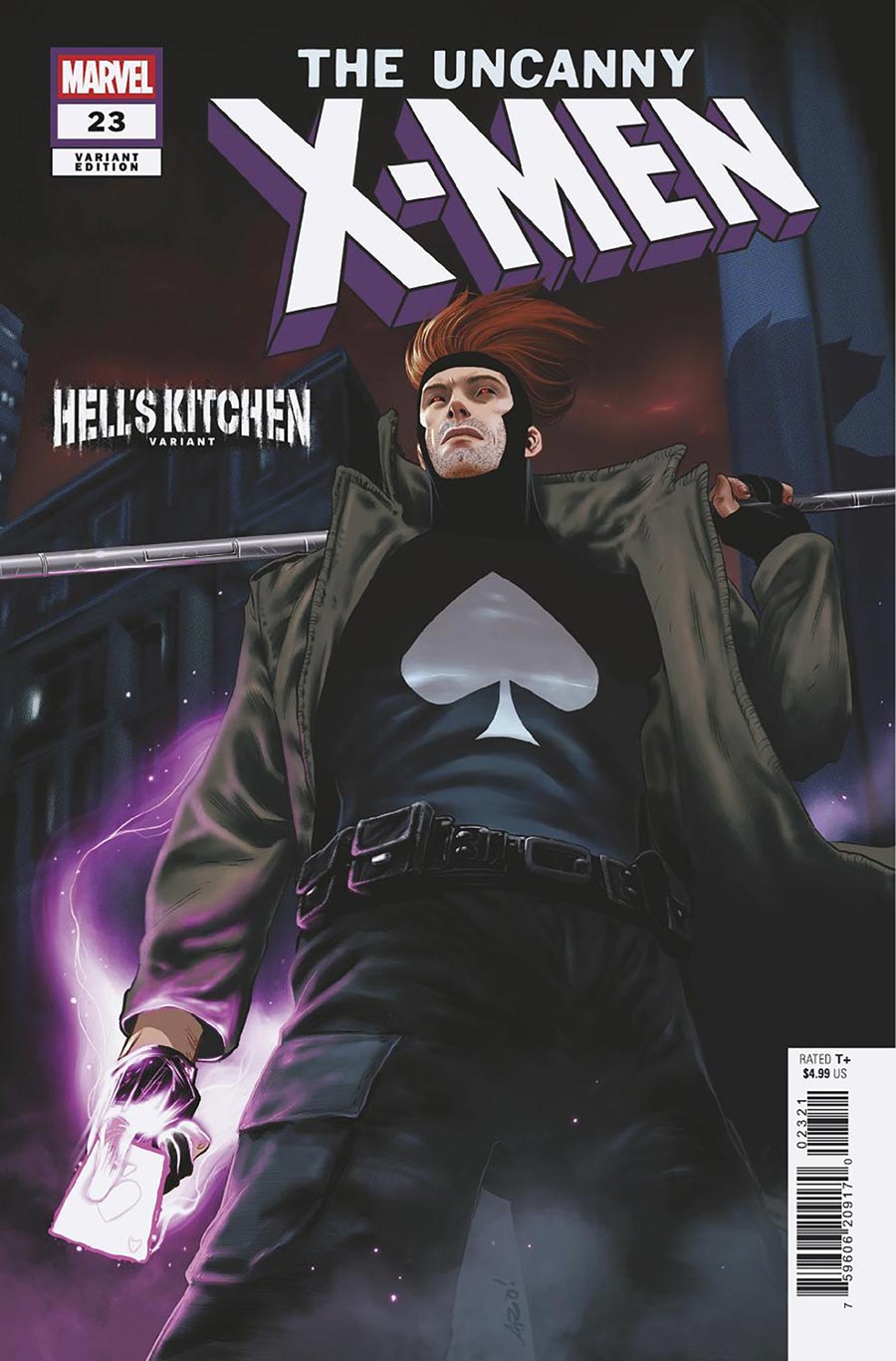 Uncanny X-Men Vol 6 #23 Cover B Variant Ario Anindito Hells Kitchen Cover (Shadows Of Tomorrow Tie-In)